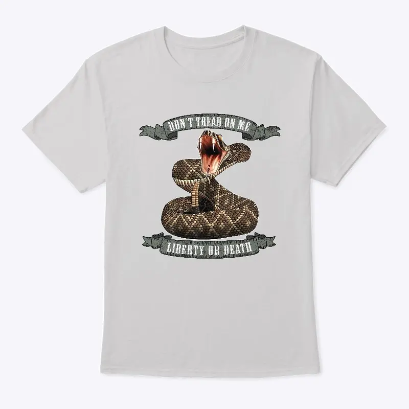 Don't Tread on Me - Front of Shirt