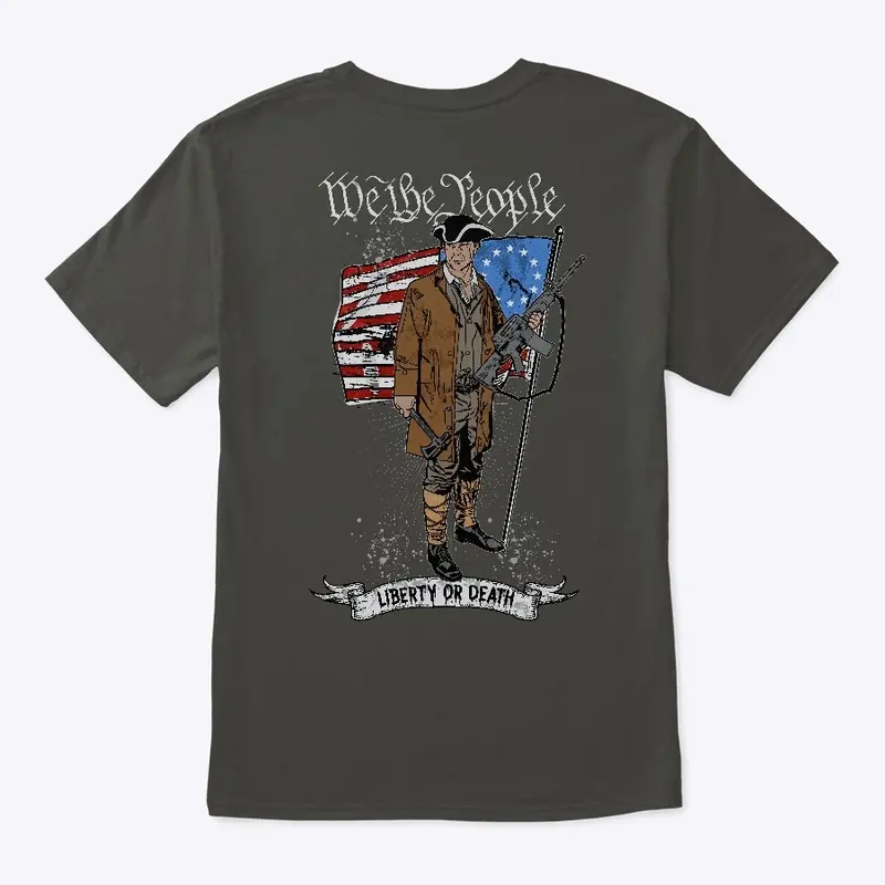 Modern Minuteman - Back of Shirt