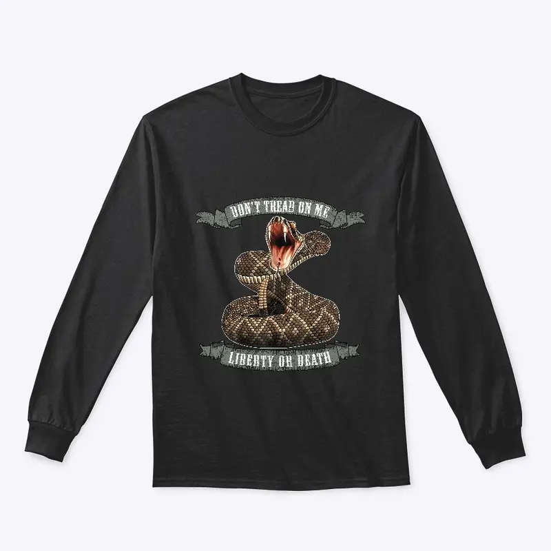 Don't Tread on Me - Front of Shirt