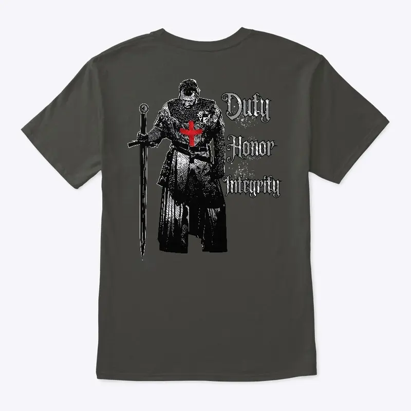 DUTY HONOR INTEGRITY - Back of Shirt